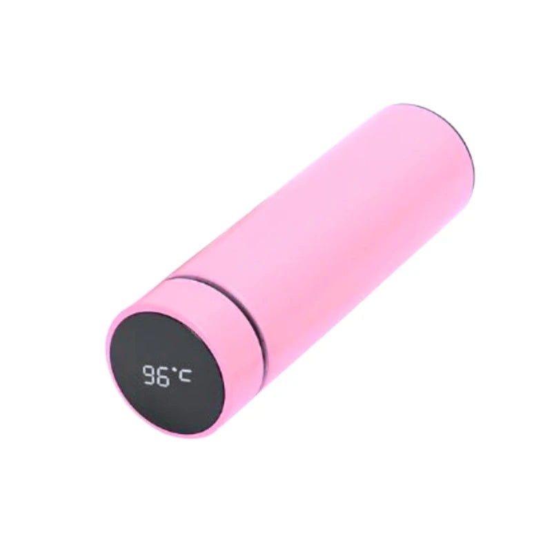 Garrafa Térmica Inteligente 500ml com Display de Temperatura em LED – Aço Inox
