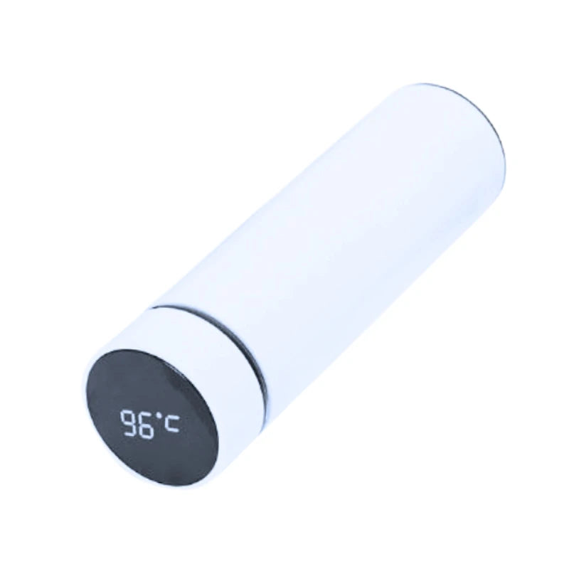 Garrafa Térmica Inteligente 500ml com Display de Temperatura em LED – Aço Inox