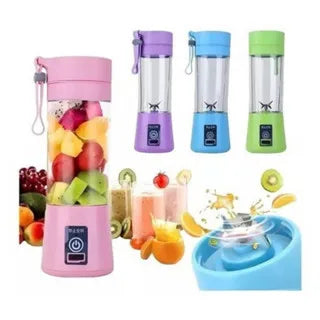 Mini Liquidificador Portátil USB 380ml – Ideal para Sucos, Shakes e Vitaminas